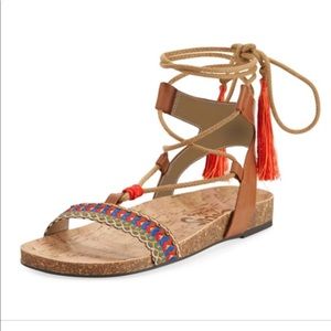 NEW Sam Edelman Kerri Lace Up Sandal Size 7.5